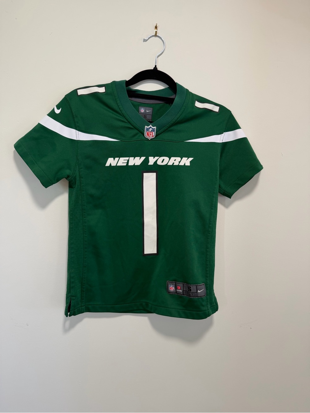 NFL Nike New York Jets Kids' Sauce Gardner Football Jersey - Size Small (8)